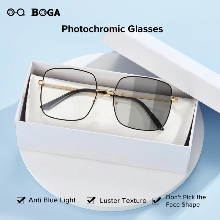 OQ%20BOGA%204%20Colors%20Unisex%20Proof%20Blue%20Light%20Radiation%20Computer%20Glasses%20Men%20Women%20Photochromic%20Anti%20UV%20Metal%20Square%20Frame%20Sunglasses%20-%20Image%202