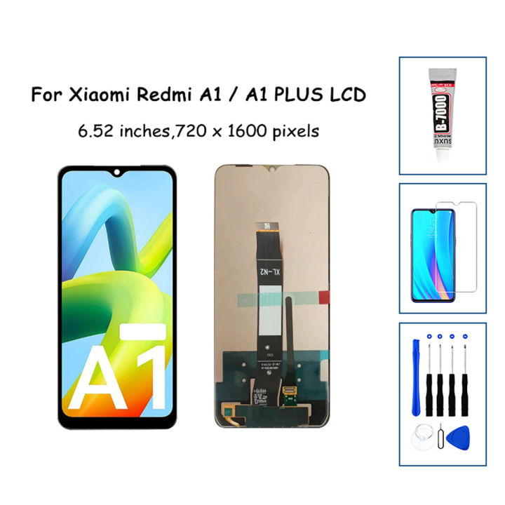 LCD No Frame For Xiaomi Redmi A1 A1 Plus A1+ 220733SI 220733SFG Display Touch Screen Digitizer Assembly Replacement Parts