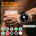 EIGIIS KE3 Smart Watch 3ATM Waterproof Original Design For Men Bluetooth Call Health Monitor With Flashlight 100+ Sports Modes. 