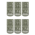 6 PCS Plastic Tree Trunk Protectors Waterproof Tree Bark Protector Flexible Tree Guard with Mesh for Various Size Trees.