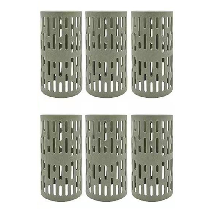 6 PCS Plastic Tree Trunk Protectors Waterproof Tree Bark Protector Flexible Tree Guard with Mesh for Various Size Trees