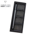 24 in 1 Magnetic Multi-purpose Precision Screwdriver Set disassembling laptop and millet mobile phone repair tool Aluminium S2 Steel Repair Tool. 
