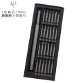 24 in 1 Magnetic Multi-purpose Precision Screwdriver Set disassembling laptop and millet mobile phone repair tool Aluminium S2 Steel Repair Tool.