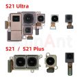 Original Main Rear Back Camera For Samsung Galaxy S21 Plus Ultra G991N G996N G998N G980N Top Front Camera Flex Cable.