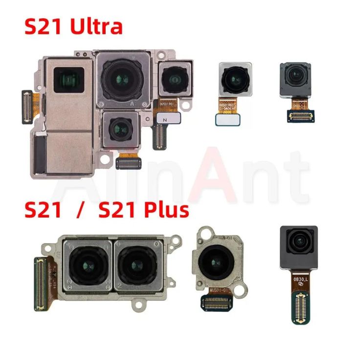 Original Main Rear Back Camera For Samsung Galaxy S21 Plus Ultra G991N G996N G998N G980N Top Front Camera Flex Cable