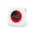Visual countdown clock Fun Portable Colorful display LCD timer Easy to use Lightweight Kids management for Home management Classroom timer Children's study aid Personal productivity tool Kitchen. 