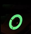 Car Ignition Switch Cover Luminous Key Ring Hole Cover Sticker. 