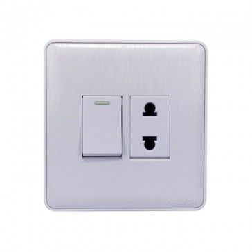 WALTON%20SUPER%20SERIES%202%20Pin%20Socket%20with%20Switch-White%20-%20Image%202