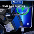 UZBOO Headlamps Super Bright Headlight Digital Display Headlamp Flashlight Intelligent Wave Sensing Headlights Charging For Phone Waterproof For Running Fishing Wild Adventure. 