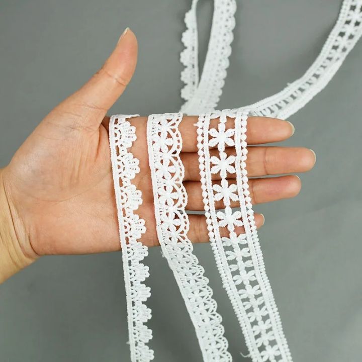 5%20Yards%20White%20Lace%20Milk%20Silk%20Water%20Soluble%20Embroidery%20Lace%20Ribbon%20Trim%20Fabric%20For%20Sewing%20Apparel%20Accessories%20Handmade%20DIY%20Crafts%20-%20Image%204