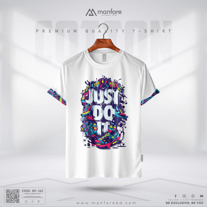 Just Do It  - Manfare'S Premium Casual T-Shirt For Men - T Shirt For Man I MF-165