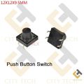 12x12x9.5 mm Push Button Switch-10Pcs.
