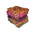 Elegant Batik Cotton Fabric Three pices  for Women - Multicolor Seasonal Unstitched Traditional Wear - 1set. 