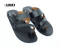 Ensemble Yourself - Custom Experience - Casual Leather Sandal For Men - Black - Couture - High-end - Well Inspired & Crafted.