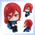 10cm Isagi Yoichi Doll Blue Lock Action Figures Q Version Chigiri Hyoma Bachira Meguru Nagi Seishiro Figure PVC Ornament Toys. 