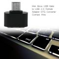 Mini Micro USB Male to USB 2.0 Female Adapter OTG Converter Connect Wire. 