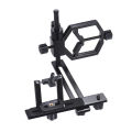 Universal Metal Telescope Phone Digital Camera Mount Adapter Bracket Smartphone Holder Clip for Monocular Spotting Scope Microscope Telephoto Lens for iPhone 7Plus/ 7/ 6s/ 6Plus.