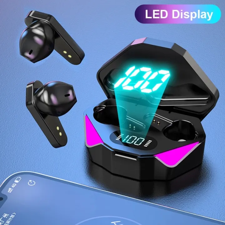 Timack%C2%AE%20X15%20Gaming%20Earbuds%20Wireless%20Earphone%20Bluetooth%205.0%20Low%20Latency%20Stereo%20Bass%20Handsfree,%20Touch%20Control%20Noise%20Cancelling%20Wireless%20Headphone%20with%20Microphone%20-%20Image%209