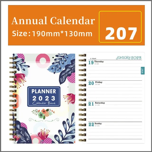 2023%20Agenda%20Planner%20Organizer%20Korean%20Kawaii%20Weekly%20Monthly%20Yearly%20Diary%20Journals%20Notebook%20Flower%20Stationery%20Note%20Book%20Gifts%20-%20Image%202