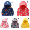 (NEW) Children Sun Protection Clothing Cotton Summer Long-sleeved Breathable Anti-mosquito Jacket For 1-5 Years Old color.
