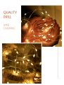 Led Fairy Lights Copper String Light Holiday Festoon Lamp For Home/ Indoor/ Bedroom/ Wedding Decoration. 