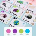 Matching Letter Game, Kindergarten Teaching Tools, Learning Educational Toys for Age 3 4 5 6 7.