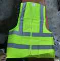 Polyester Safety Apron for Construction Yellow same as picture.