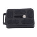 Quick Release Plate Adapter Standard for Arca Mount Aluminum Alloy 1/4 Inch Screw Hole Quick Release Plate Durable for Camera.
