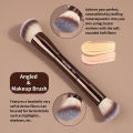 MAANGE 1PCS Double Ended Foundation Brush Contour Sculpting Brush Powder Blush Brush Makeup Brushes Cosmetic Tools Facial Brush. 