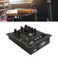 Mini Audio Mixer, Automatically Beautify Voice 5 Channel Audio Mixer for Tablets for Computers. 