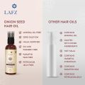 LAFZ ONION SEED OIL FOR HAIR 200 ML MADE IN INDIA. 
