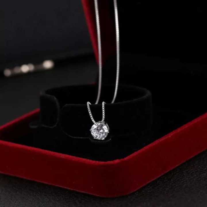 Neaklace%20for%20women%20Fashion%20Accessories%20Crystal%20Sequins%20Necklace%20Tassel%20Flash%20Pandent%20Choker%20Gift%20(%20Imported%20product%20)%20-%20Image%204