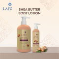 Lafz Body Lotion (500ml) - Shea Butter.