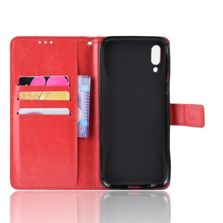 For%20Xiaomi%20Black%20Shark%202%20Vintage%20Leather%20Magnetic%20Buckle%20Flip%20Cover%20Case%20-%20Image%204