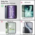 Premium Flip Cover Case for OnePlus Pad 3 13.2 inch Cover, Flip Cover Case for OnePlus Pad 3 Cover with Pencil Holder 13.2 inch [Auto Sleep Wake Support] - Black - Blue. 
