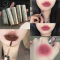 DIXI Matte Velvet Lip Mud Waterproof Non Stick Cup Long Lasting Brown Lips Tint Women Cosmetics. 