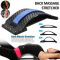 Magic Back Stretcher Lumbar Support Device - Back Pain Relief - 3 Adjustable Settings for Back Stretcher Device. 