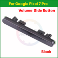 Ready Now- For Google Pixel 7 Pro External Side Buttons Power On Off + Volume Control Button Outside Side Keys Compatible Replacement Parts.