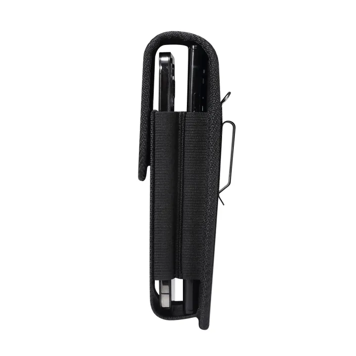Nylon%20Waterproof%20Dual%20Pouch%202%20Phone%20Belt%20Clip%20Case%20Holder%20For%20iPhone%2015%2014%2013%2012%20Pro%20XS%20Max%207%208%20Plus%20Men%20Tool%20Waist%20Bag%20Holster%20-%20Image%203