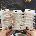 Women's Hair Clip Random Design with Pearl Fashionable Hair Accessories.