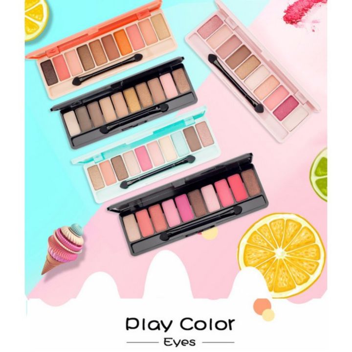 Lameila play Ten color eyes eyeshadow palette