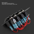 Toggle Switch, IP66 Waterproof Rocker Switch Panel On Off for Automotive for Truck for UTV.