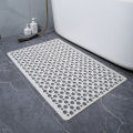 Big hole bathroom anti-slip mat pvc toilet bath anti-fall mat toilet shower room floor mat bath mat cross-border. 