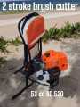 Brush Cutter machine 52 CC Long stand , dhan Cutter Machine, paddy cutting machine , 2 stroke engine Dhan Kata set Free. 