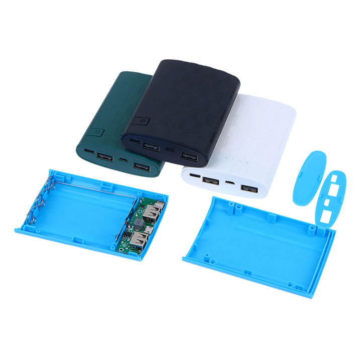 3.7V%203%20Slots%2018650%20Battery%20Box%20Case%20DIY%20Power%20Bank%20Charger%20Shell%20Charging%20Case%20Mini%20solderless%20power%20supply%20housing%20Hudduo%20-%20Image%205