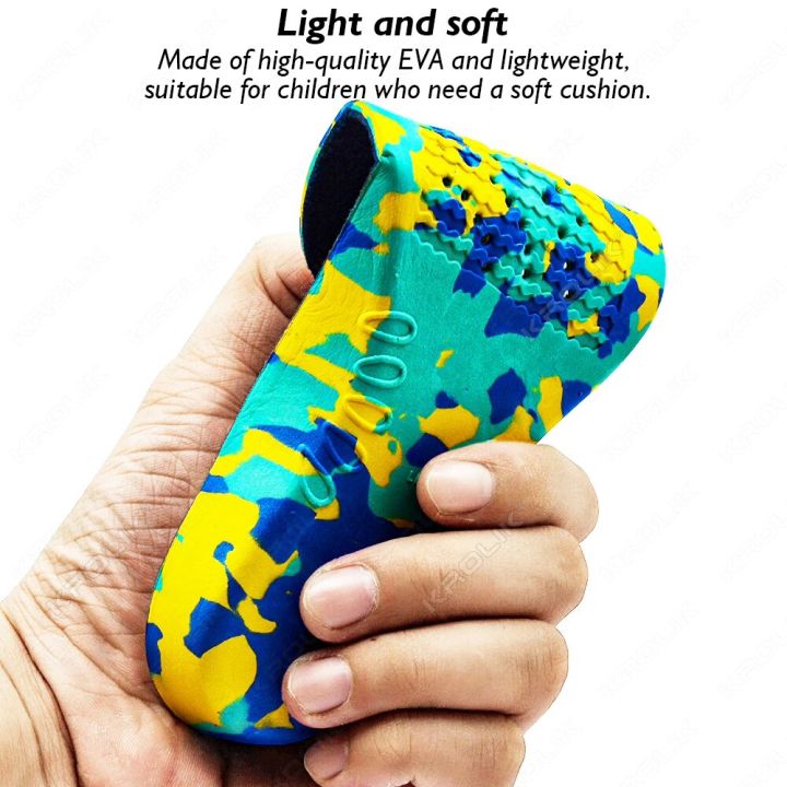 KROLIK%20EVA%20Velvet%20Orthopedic%20Insoles%20For%20Kid%20Adult%20Shoe%20Pad%20Orthotic%20Flatfoot%202cm%20Hard%20Arch%20Support%20Heel%20Fixed%20Sports%20Cushion%20-%20Image%204