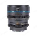 Sirui Night Walker 24mm / 35mm / 55mm T1.2 S35 Cine Lens Series Lightweight Fast T1.2 Aperture Lenses.