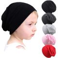 Cotton Baby Hat Street Dance Hip Hop Cap Spring Autumn Toddler Hat for Boys Girls Knit Beanie Hat Solid Color Kids Hat.