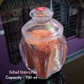 Acrylic Storage Airtight Jar 750 Ml - Keep Your Kitchen Organized With This Clear Acrylic Food Storage Jar. Ideal For Storing Sugar - Salt Tea - Spices - Herbs And Condiments. 