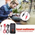 New 9999 Counts Digital Multimeter Smart Auto Range 1000V 10A Tester Meter Ohm Hz Capacitance REL True RMS DC DMM Multitester. 
